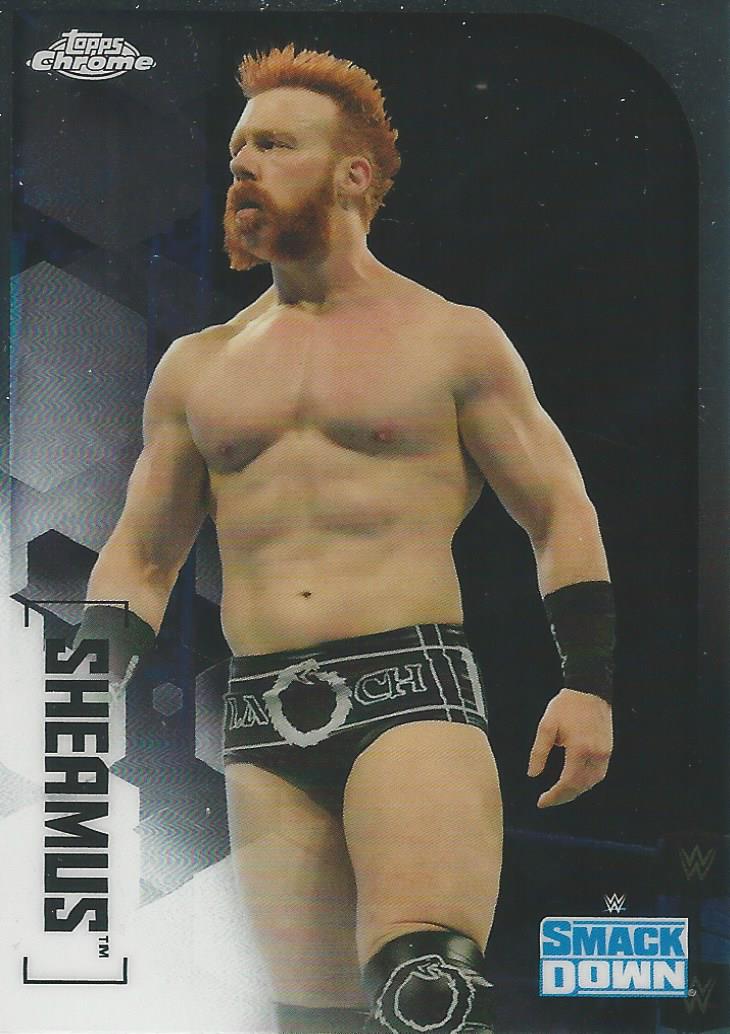 WWE Topps Chrome 2020 Trading Cards Sheamus No.59