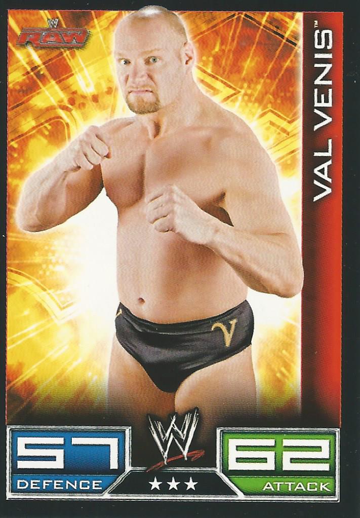 WWE Topps Slam Attax 2008 Trading Cards Val Venis No.59