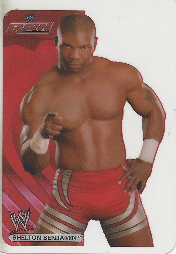 WWE Edibas Lamincards 2006 Shelton Benjamin No.59