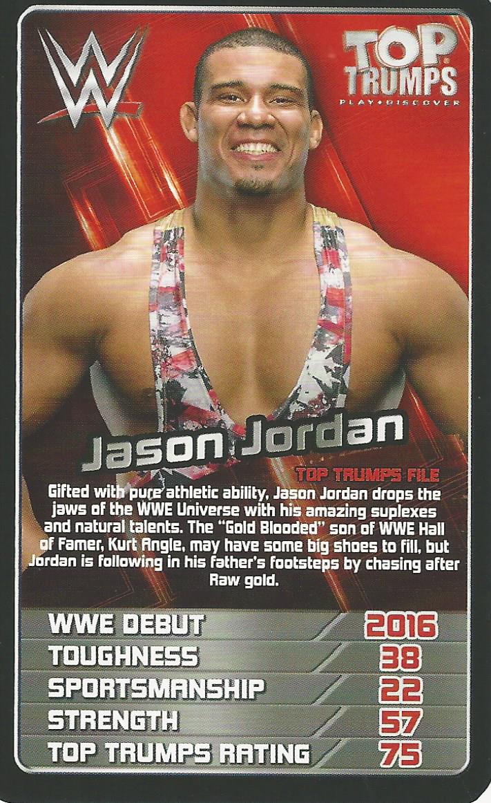 WWE Top Trumps 2018 Jason Jordan