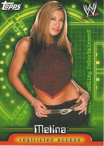 WWE Topps Insider 2006 Trading Card Melina No.59