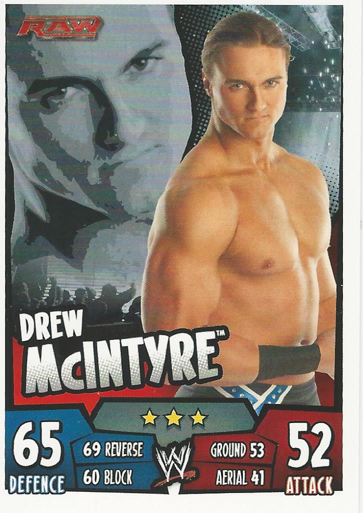 WWE Topps Slam Attax Rumble 2011 Trading Card Drew McIntyre No.59