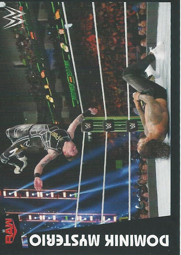 WWE Panini 2022 Sticker Collection Dominik Mysterio No.59