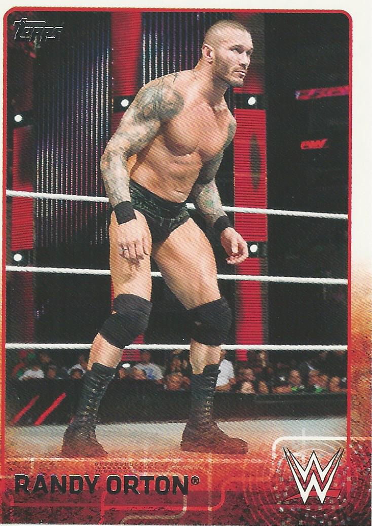 WWE Topps 2015 Trading Card Randy Orton No.59