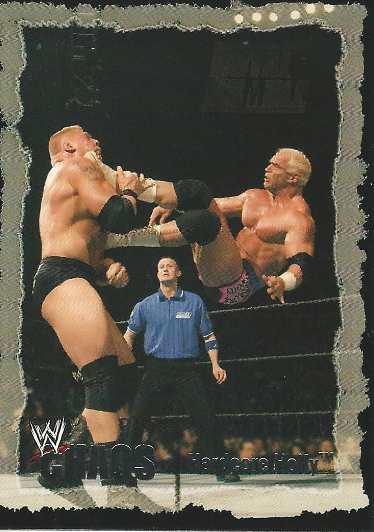 WWE Fleer Chaos Trading Card 2004 Hardcore Holly No.59