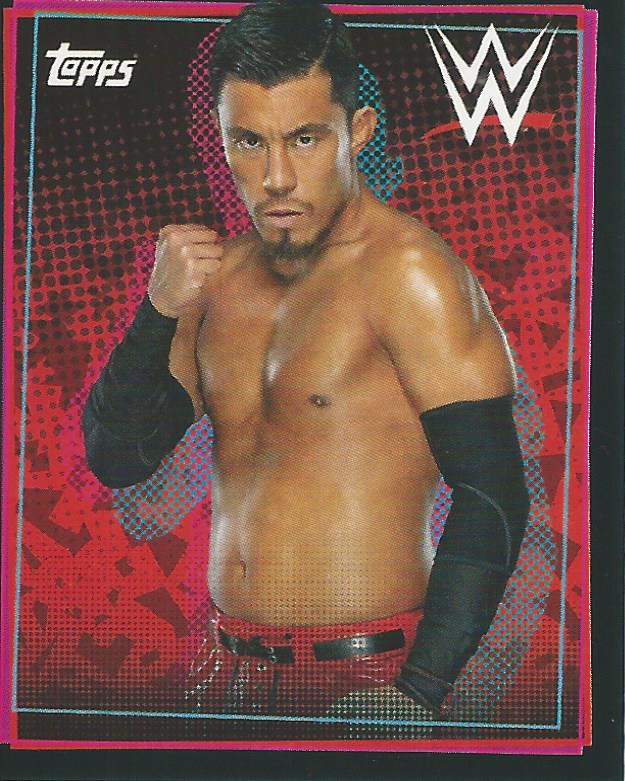 WWE Topps Road to Wrestlemania Stickers 2021 Akira Tozawa No.59