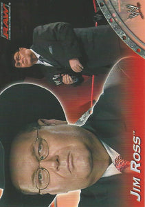 WWE Topps Apocalypse 2004 Trading Card Jim Ross P16