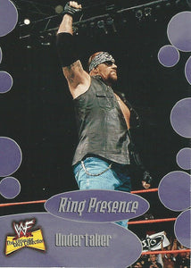 WWF Fleer Ultimate Diva Trading Cards 2001 Undertaker No.59