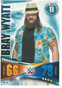 WWE Topps Slam Attax Rivals 2014 Trading Card Bray Wyatt No.59