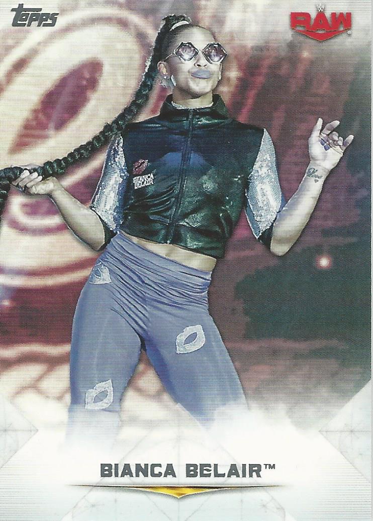 WWE Topps Undisputed 2020 Trading Card Bianca Belair No.5