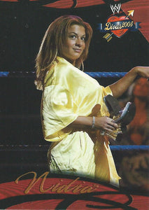 WWE Fleer Divas 2005 Trading Card Nidia No.5