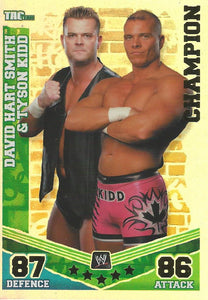 WWE Topps Slam Attax Mayhem 2010 Trading Card Tyson Kidd and DH Smith No.5