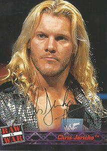 WWF Fleer Raw 2001 Trading Cards Chris Jericho No.5