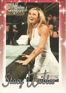 WWE Fleer Divine Divas Trading Card 2003 Stacy Keibler No.5