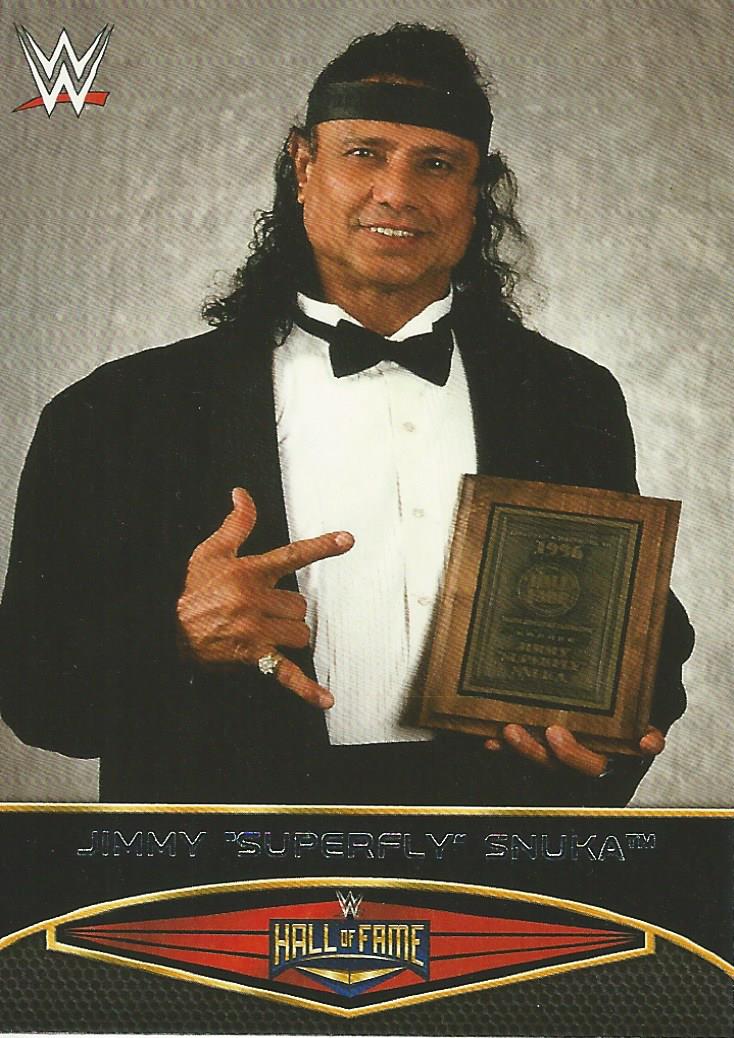 WWE Topps Road to Wrestlemania 2015 Trading Cards Jimmy Snuka 5 of 30