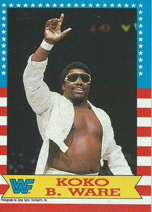 Topps WWF Wrestling Cards 1987 Koko B Ware No.5