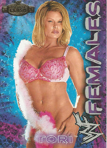 WWF Fleer Championship Clash 2001 Trading Card Tori WF 9 of 9