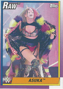 WWE Topps Heritage 2021 Trading Card Asuka No.5