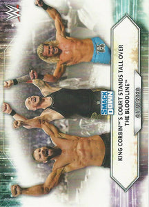 WWE Topps 2021 Trading Cards Bobby Roode Baron Corbin Dolph Ziggler No.5