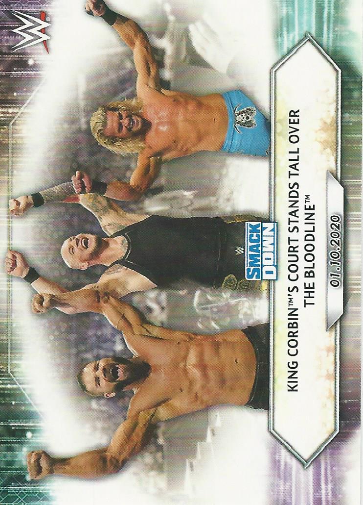 WWE Topps 2021 Trading Cards Bobby Roode Baron Corbin Dolph Ziggler No.5