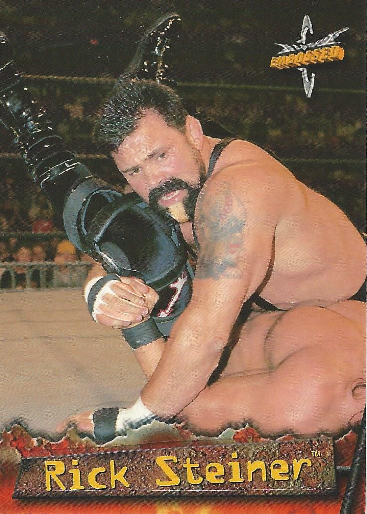 WCW Topps Embossed Trading Cards 1999 Rick Steiner No.5