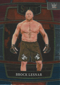 WWE Panini Select Trading Cards 2022 Red/Silver/Blue Brock Lesnar No.5