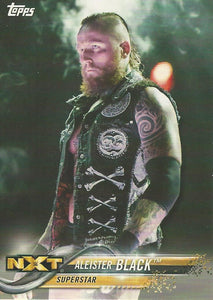 WWE Topps 2018 Trading Cards Aleister Black No.5