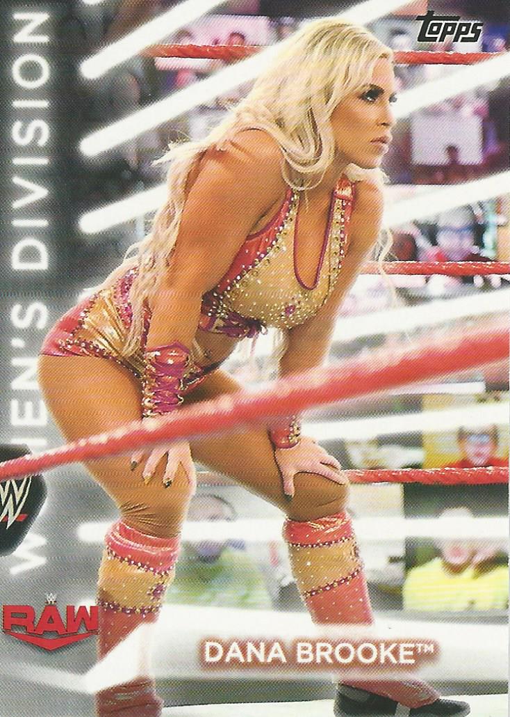 WWE Topps Women Division 2021 Trading Card Dana Brooke RC-5