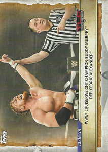 WWE Topps Road to Wrestlemania 2020 Trading Cards Buddy Murphy No.5