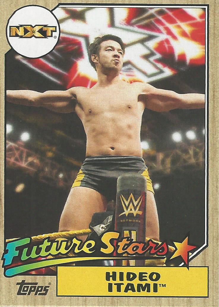 WWE Topps Heritage 2017 Trading Cards Hideo Itami No.5