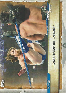 WWE Topps Road to Wrestlemania 2020 Trading Cards Daniel Bryan No.60