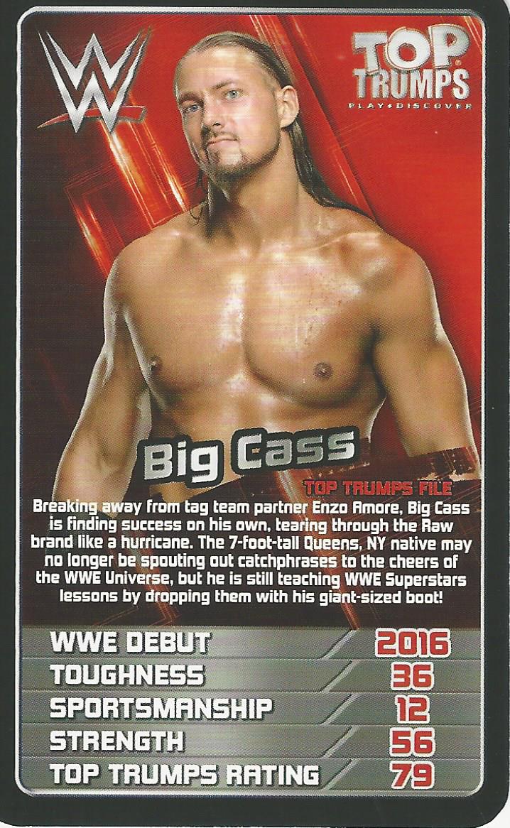 WWE Top Trumps 2018 Big Cass