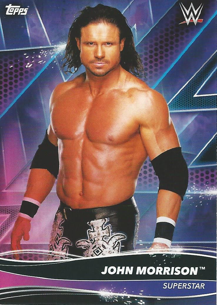 Topps WWE Superstars 2021 Trading Cards John Morrison No.60