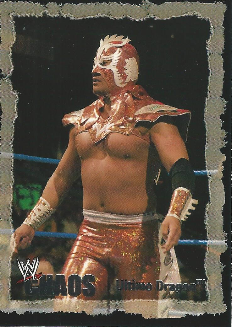 WWE Fleer Chaos Trading Card 2004 Ultimo Dragon No.60