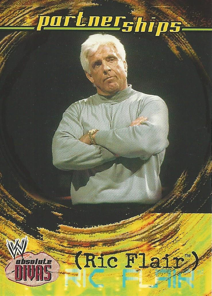 WWE Fleer Absolute Divas Trading Card 2002 Ric Flair No.60