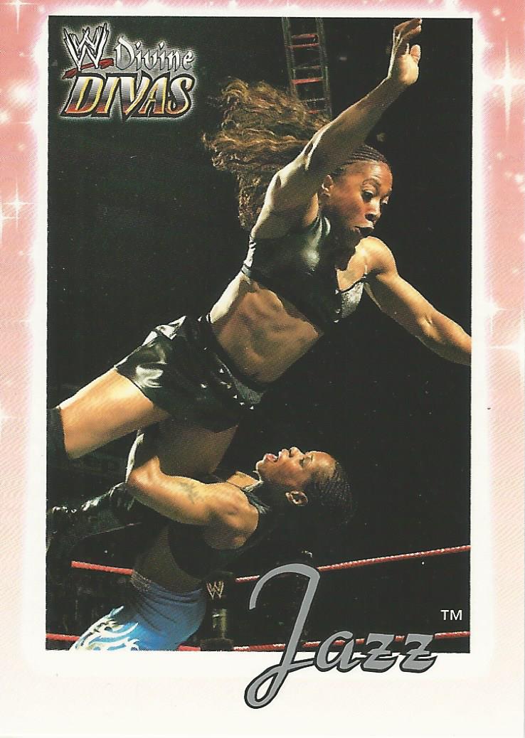 WWE Fleer Divine Divas Trading Card 2003 Jazz No.60
