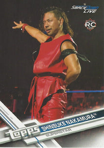 WWE Topps Then Now Forever 2017 Trading Card Shinsuke Nakamura No.160