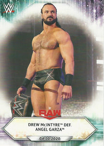 WWE Topps 2021 Trading Cards Drew McIntyre No.60