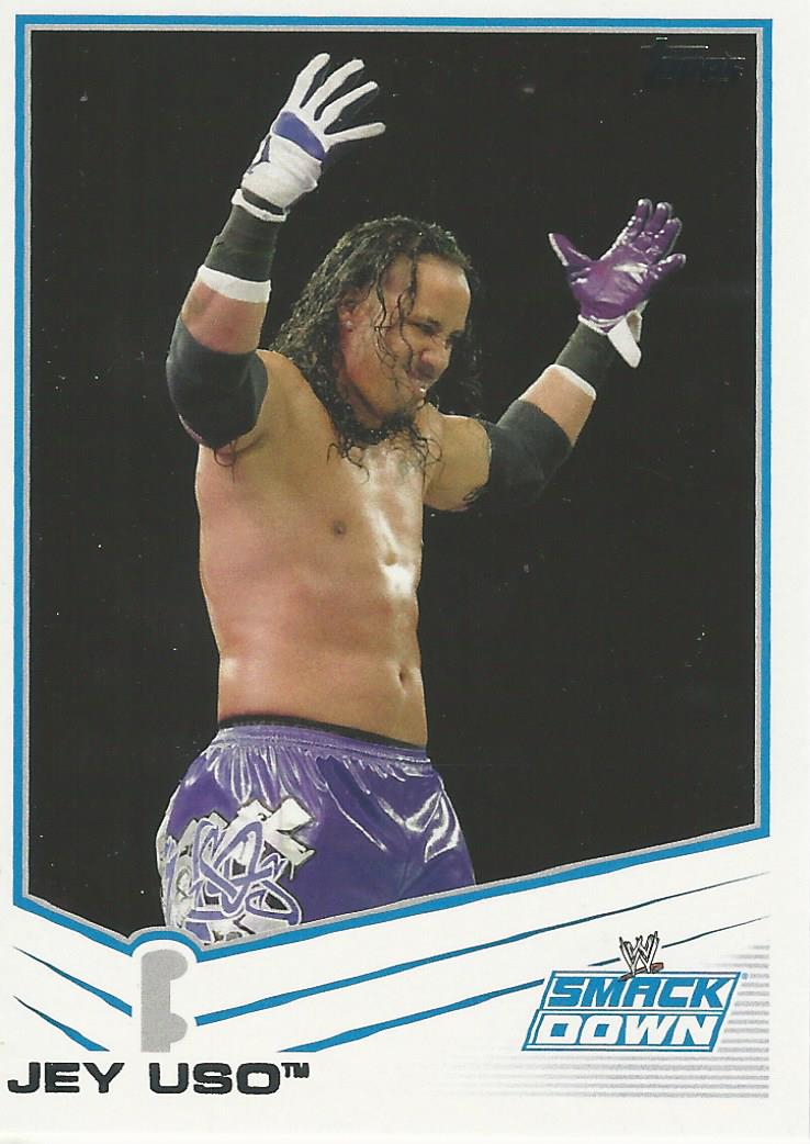 WWE Topps 2013 Trading Cards Jey Uso No.60