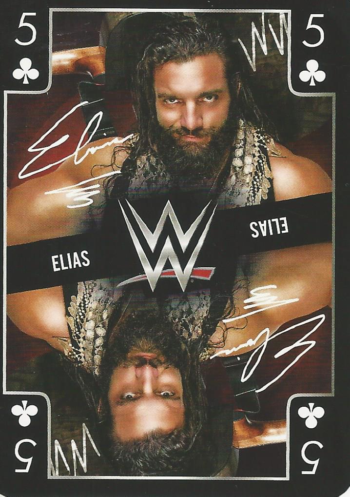 WWE Playing Cards 2019 Elias