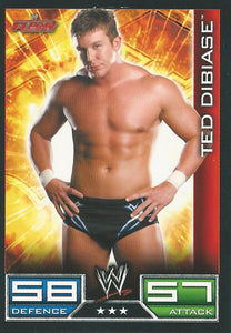 WWE Topps Slam Attax 2008 Trading Cards Ted Dibiase No.61