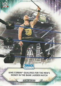 WWE Topps 2021 Trading Cards Baron Corbin No.61