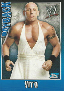 WWE Topps Payback 2006 Trading Card Vito No.61