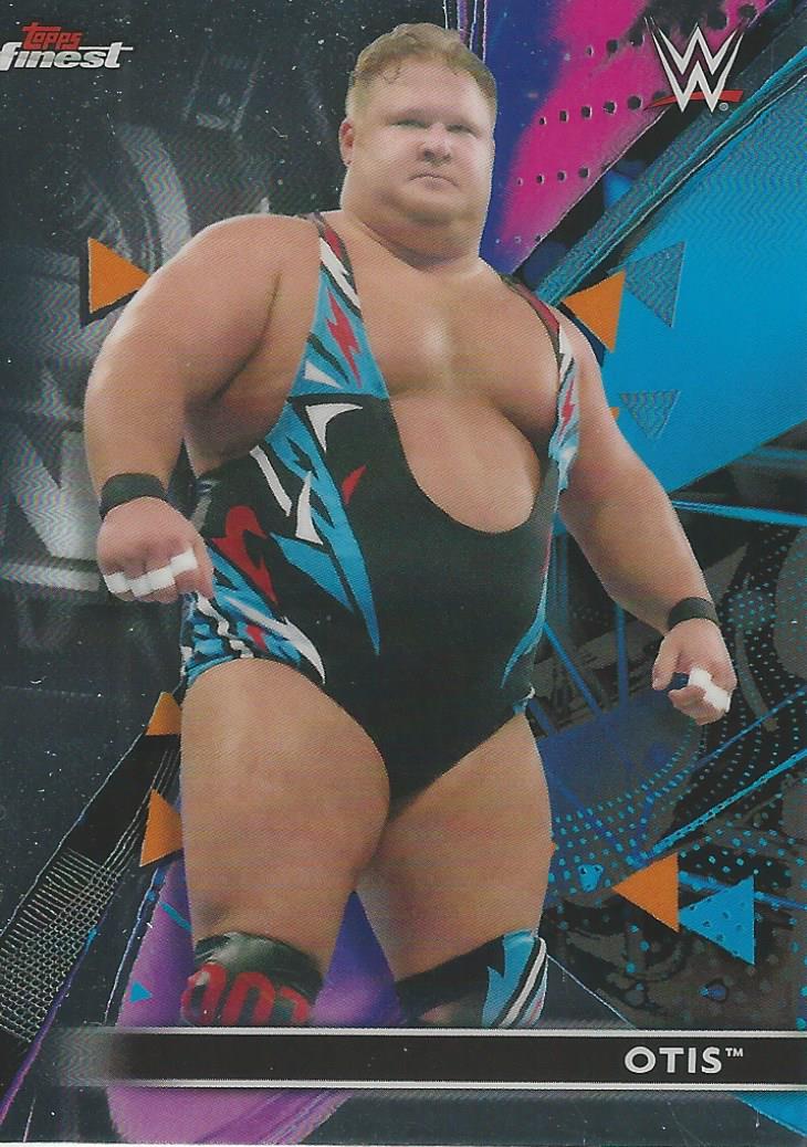 WWE Topps Finest 2021 Trading Cards Otis No.61