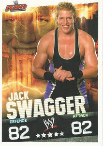 WWE Topps Slam Attax Evolution 2010 Trading Cards Jack Swagger No.61