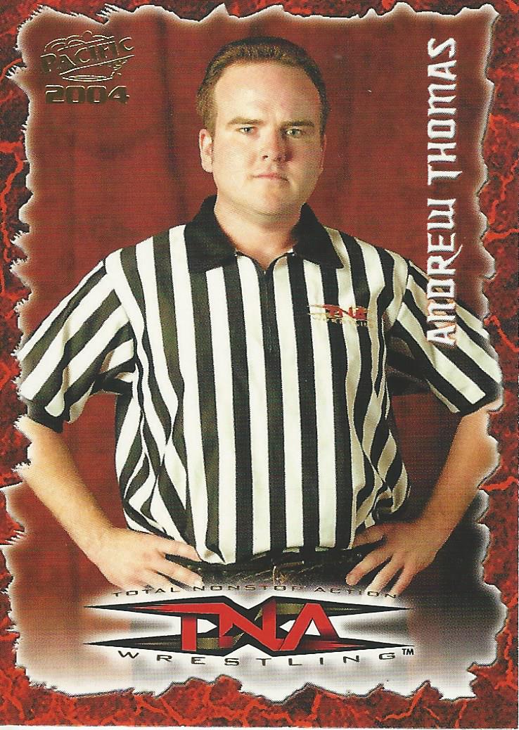 TNA Pacific Trading Cards 2004 Andrew Thomas No.61