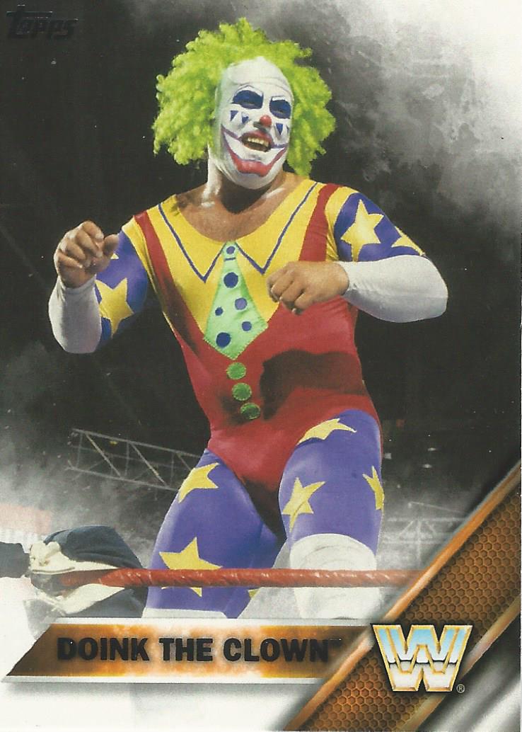 WWE Topps 2016 Trading Cards Doink the Clown No.61