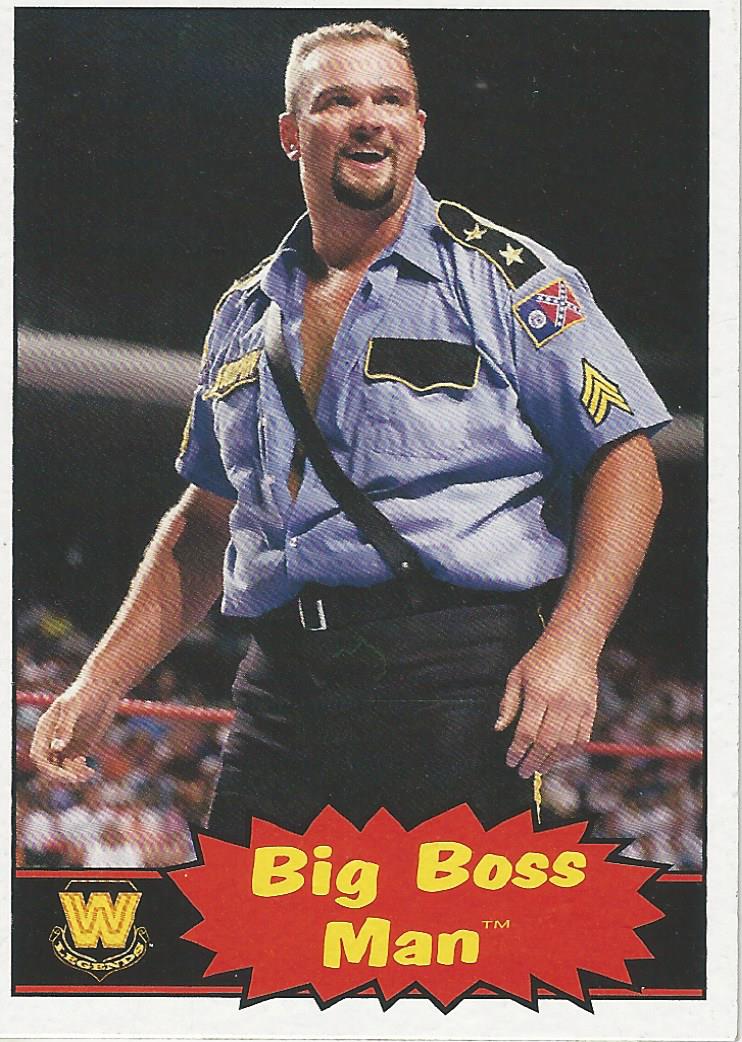 WWE Topps Heritage 2012 Trading Cards Big Boss Man No.61