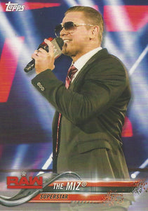 WWE Topps 2018 Trading Cards The Miz No.61