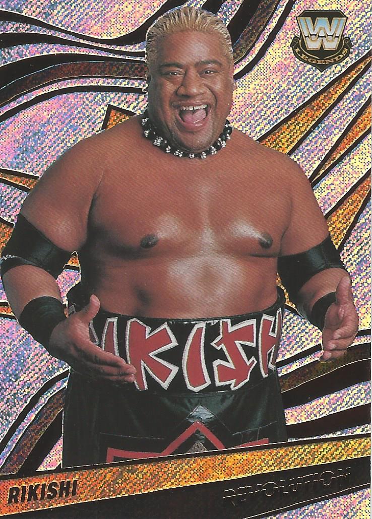 WWE Panini Revolution 2022 Trading Cards Rikishi No.111